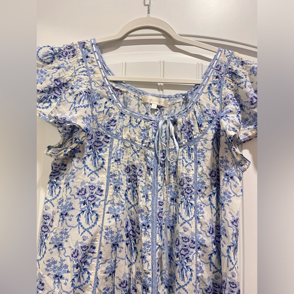 LoveShackFancy Blue nightgown
